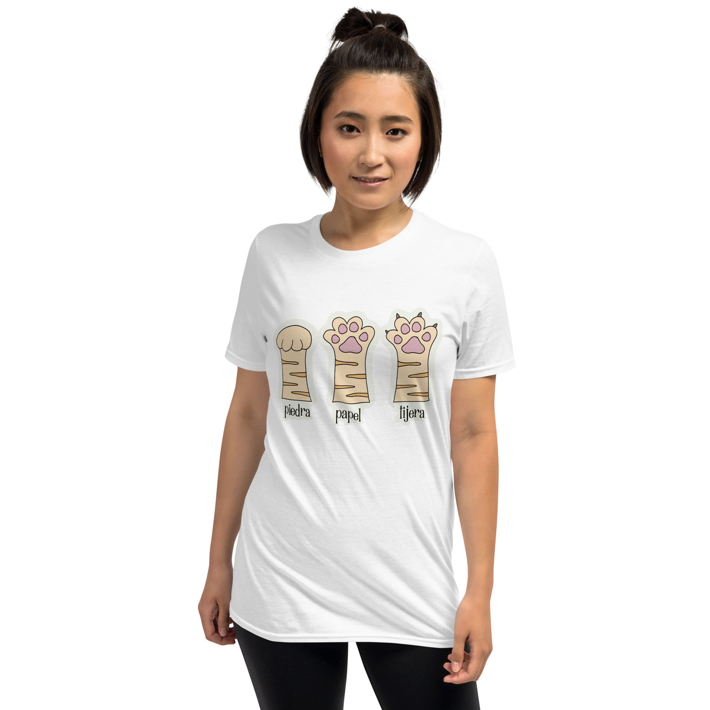 T-Shirt aus Stein, Papier und Krallen